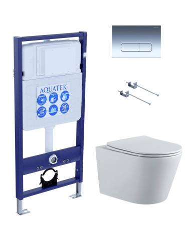 Сет унитаз + инсталляция Aquatek SET AQUATEK ВЕГА-1905-016 KK-1